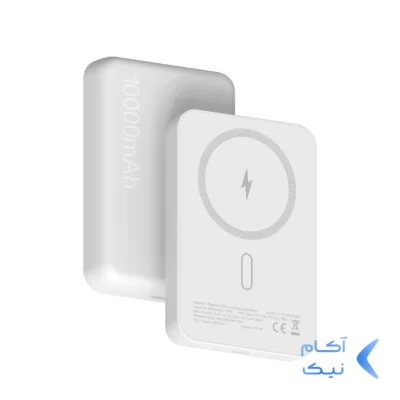 پاوربانک وایرلس و فست شارژ ProOne 10000mAh مدل PPB5121 PowerLink Pro 20W - سفید