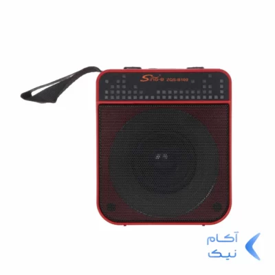 اسپیکر بی سیم Sing-e مدل ZQS-B109 - قرمز