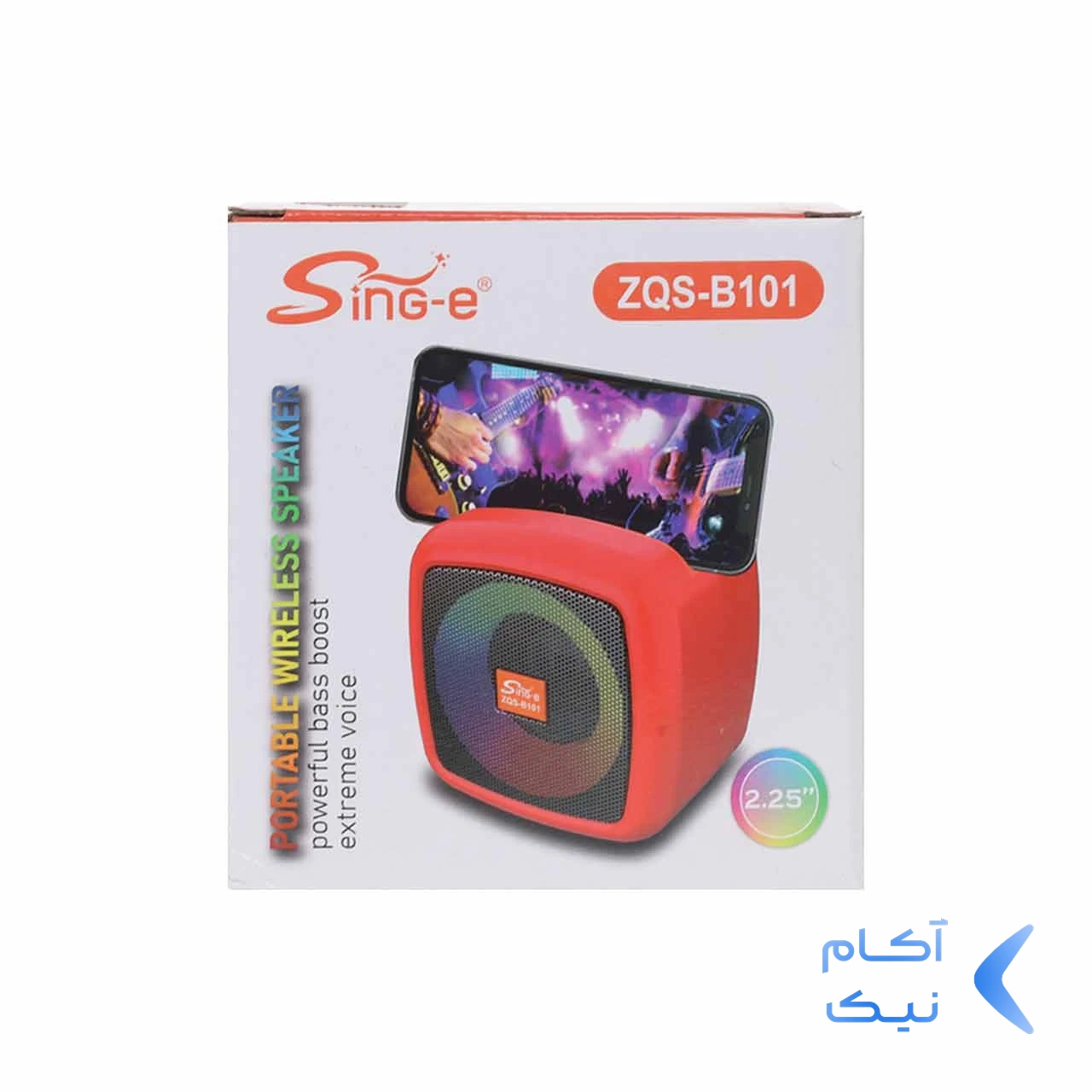 1650440_3AI245cba-1.webp اسپیکر بی سیم Sing-e مدل ZQS-B101 - مشکی