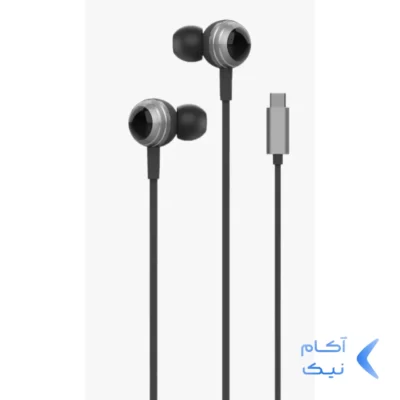 هندزفری باسیم با پورت Green Lion Type-C مدل Stereo X70 GNSTRX70WCBK - مشکی (گارانتی 24 ماهه ایویز)