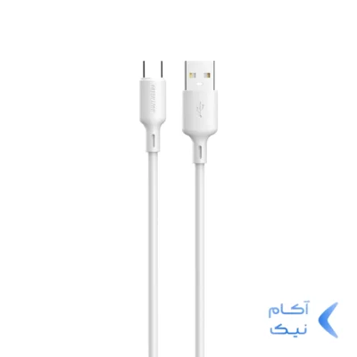 کابل شارژ فست Green Lion Type-C مدل GN67WC2C1MWH - سفید (گارانتی 24 ماهه ایویز)