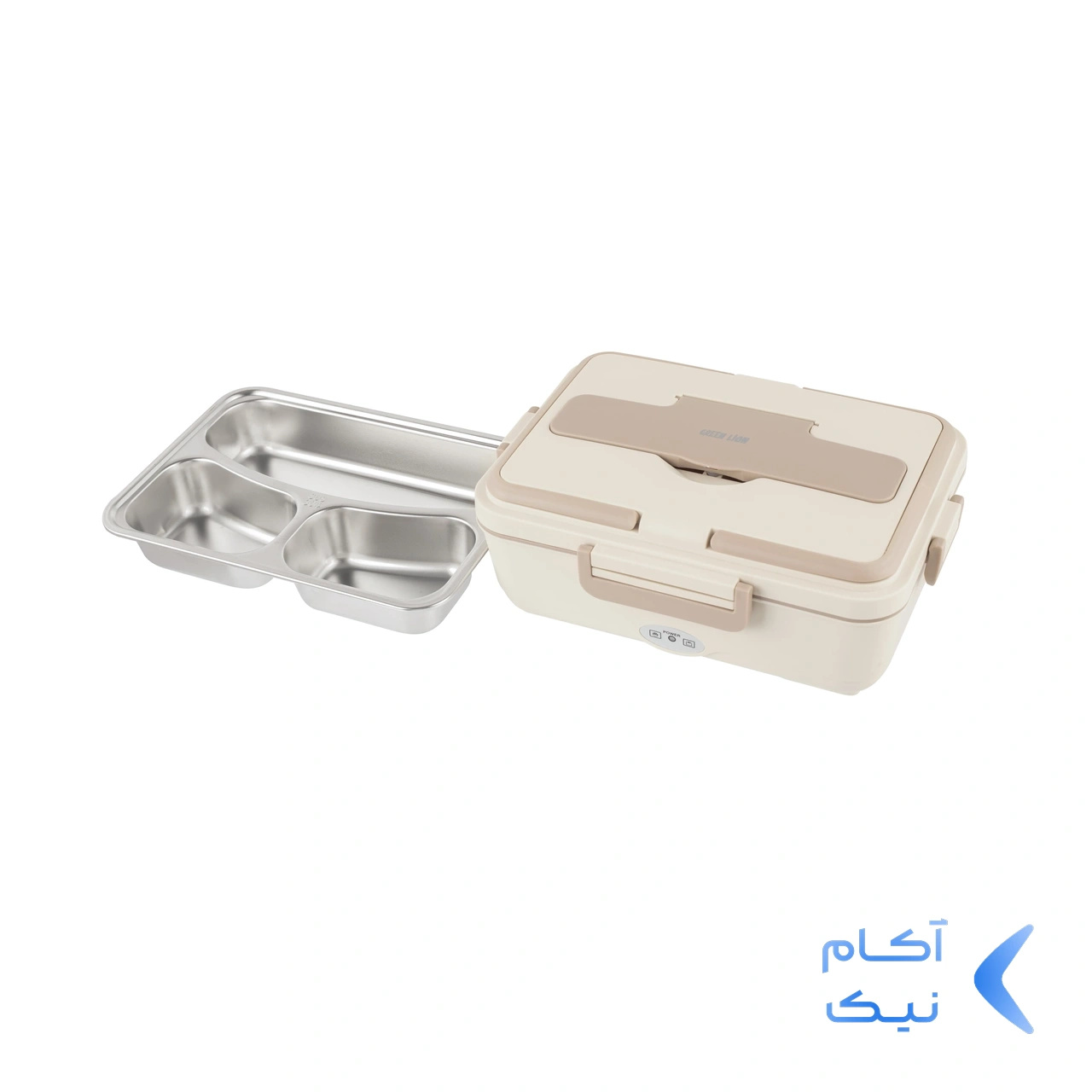 1655324-1.webp ظرف غذای برقی Green Lion مدل GLB-05 GNELB850MLBG - بژ (گارانتی 24 ماهه ایویز)