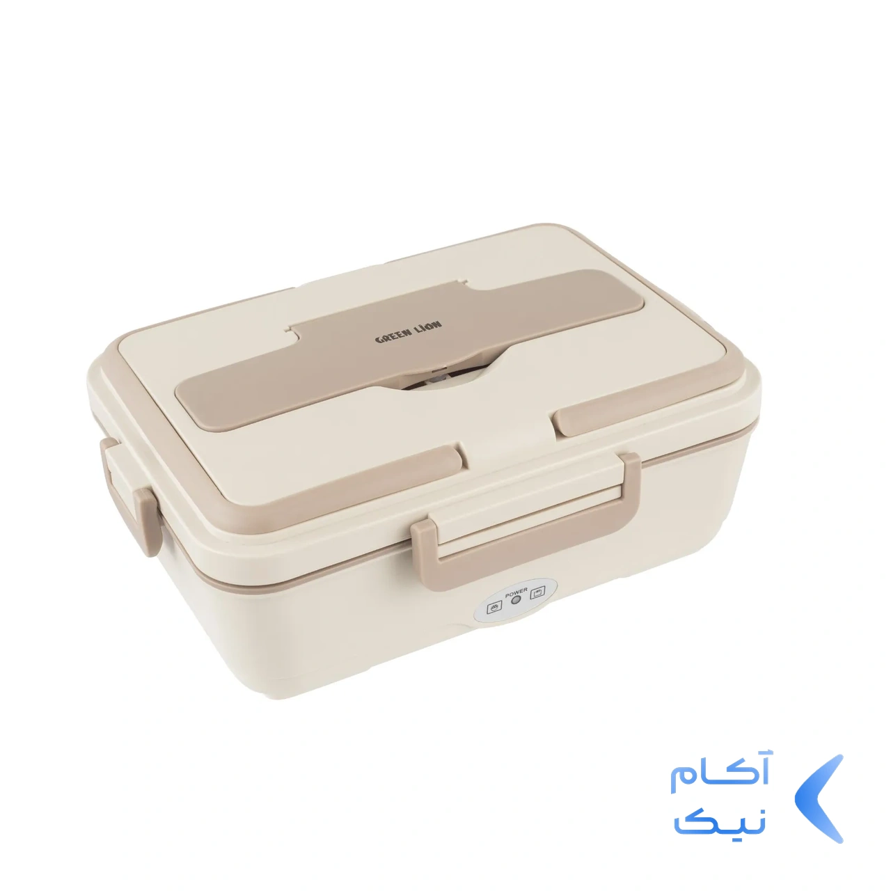 1655324_1AIf56901-1.webp ظرف غذای برقی Green Lion مدل GLB-05 GNELB850MLBG - بژ (گارانتی 24 ماهه ایویز)