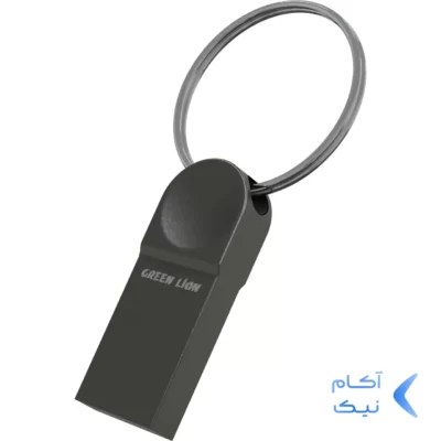 فلش مموری Green Lion مدل Clix GNCLFD64GGY USB3.0 - خاکستری - 64 گیگابایت (گارانتی 24 ماهه ایویز)