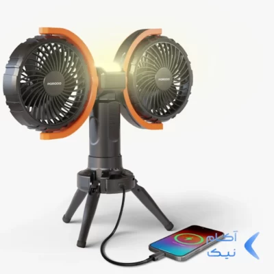 فن پایه دار Porodo مدل Oscillating Fan PD-LFST150-BK - مشکی (گارانتی 24 ماهه ایویز)