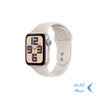 ساعت هوشمند اپل واچ SE سری 10 مدل Starlight Al Star SB - 40MM - استارلایت - اصلی (گارانتی12 ماهه شرکتی)