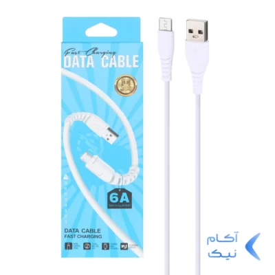 کابل شارژ فست اندروید مدل K-92 - سفید - DST (گارانتی شش ماهه)