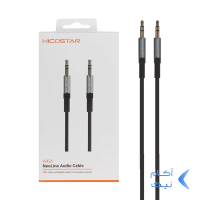 کابل صدا Hicostar AUX مدل A421 - مشکی