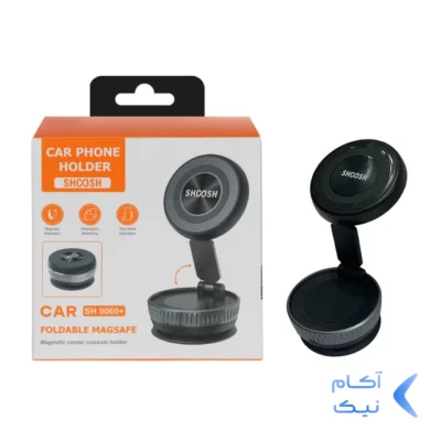 هولدر گوشی موبایل مگنتی Shoosh مدل +SH9060 - مشکی - SMO