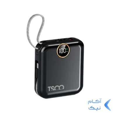 پاوربانک فست شارژ TSCO 10000mAh مدل TP 1006 22.5W - مشکی