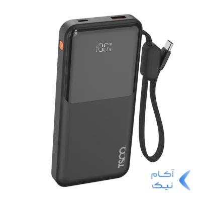 پاوربانک فست شارژ TSCO 10000mAh مدل TP 1013 22.5W - مشکی